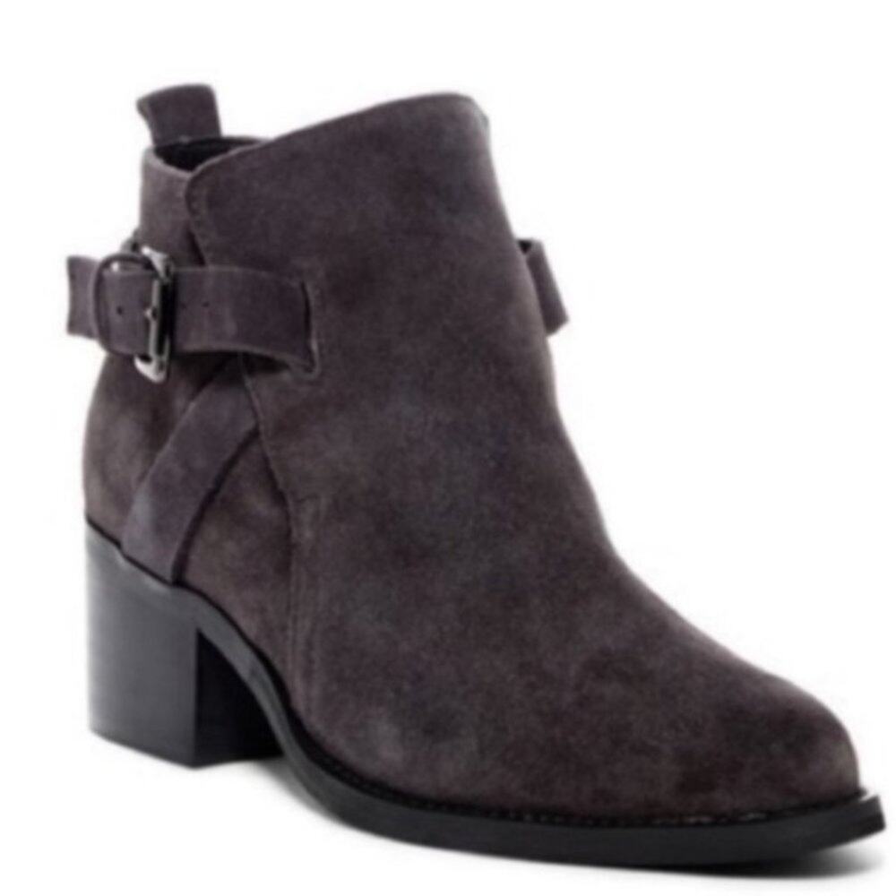 NEW Tony Bianco Firenze velvet suede buckle boots